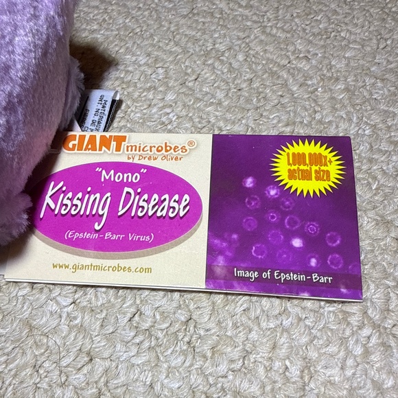 2 for $10 | Mono Kissing Disease Stuffy - Picture 3 of 5
